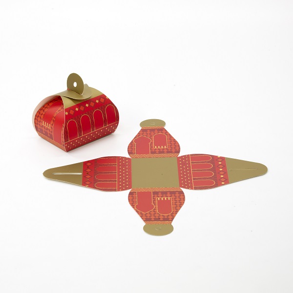 Luxury Chocolate Boxes: Red Small Bahja Chocolate Box Set