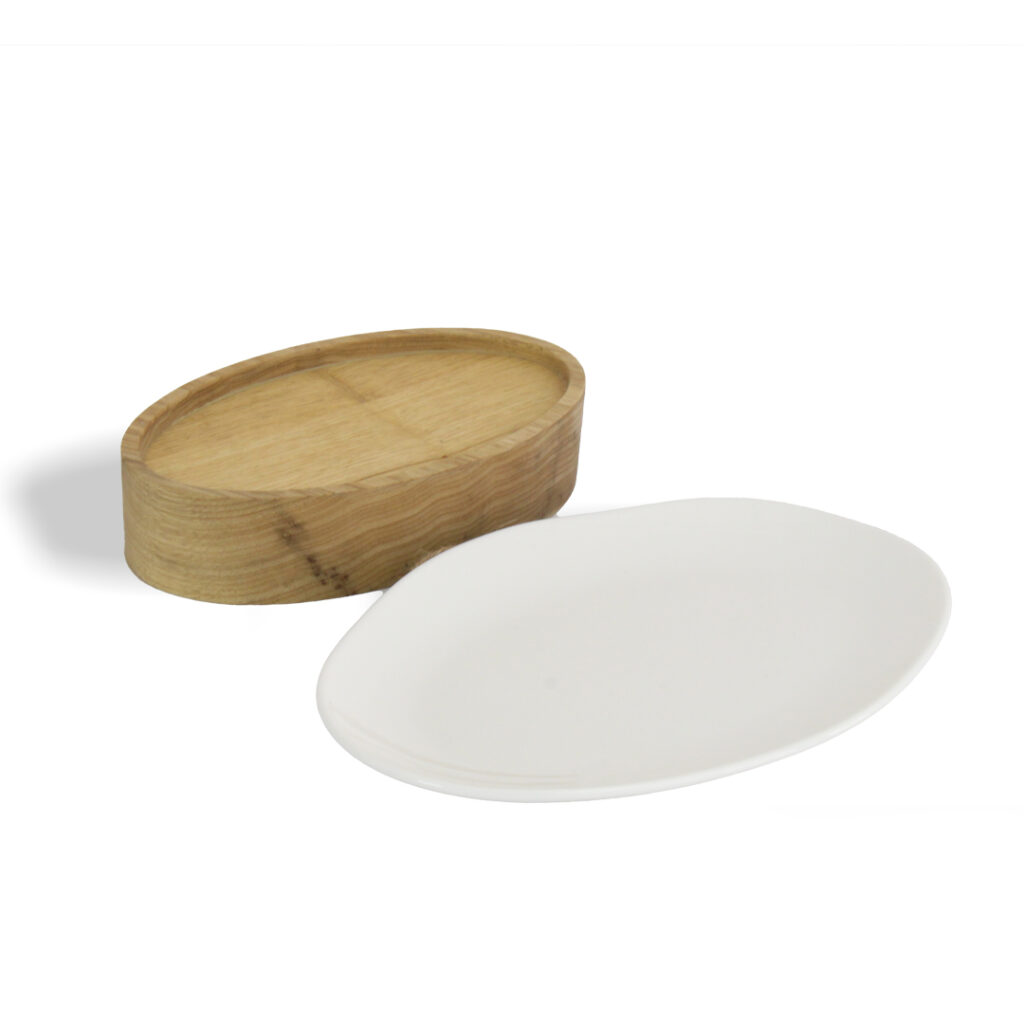 Anees,Wood,Stand,servingplates,riser,stand,