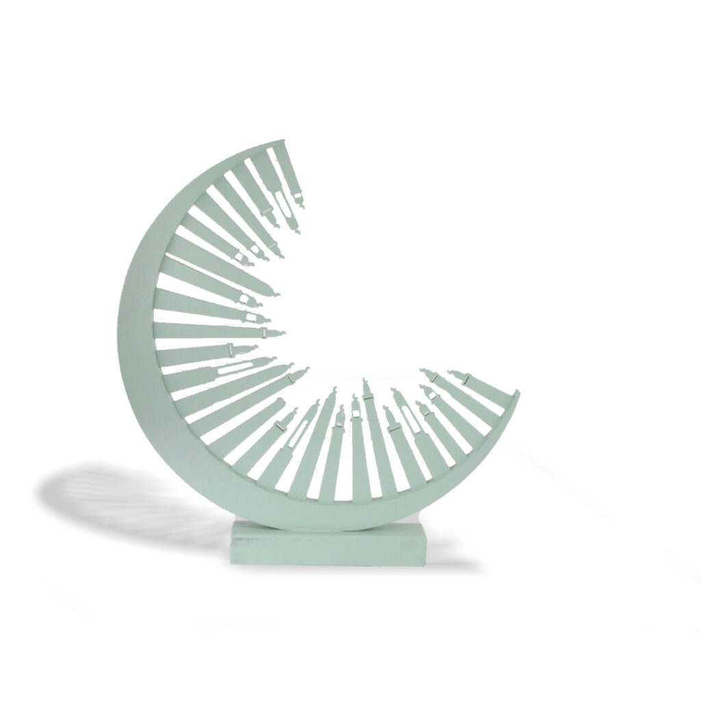 Hilal Ramadan Pistachio Large - Elegant Hilal Ramadan Decorations