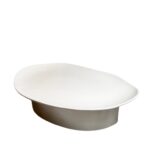Rabweh Stand with Large Porcelain Plate