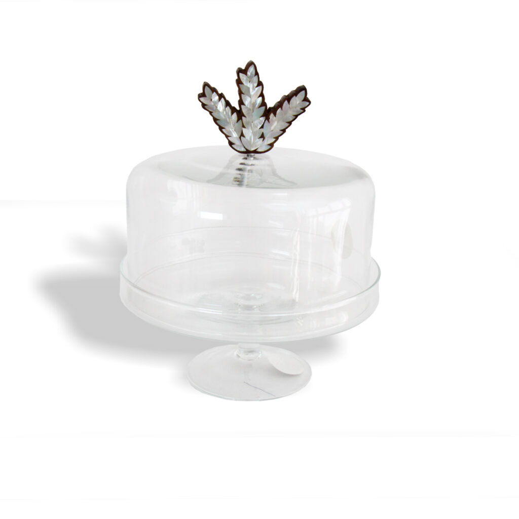 Cake,Stand,MOP,Glass,Sanabel,serving
