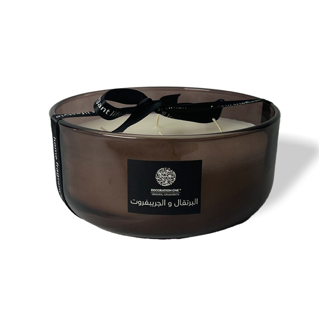Luxurious Orange & Grapefruit Scented Candle