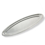 Janbiyah Silver Plated Oval Fish Plate
