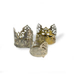 Metal Taj Candle Holder-S