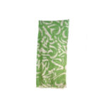 Silk&Modal Scarf Khair Green