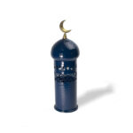 Silver Plated Waheb Minaret in Navy-Large