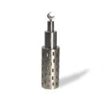 Metal Wahj Minaret Shiny Silver-Small