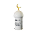 Silver Plated Waheb Minaret in Light Blue-Small