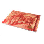 Paper Placemat Madinaty in Burgundy-24PC