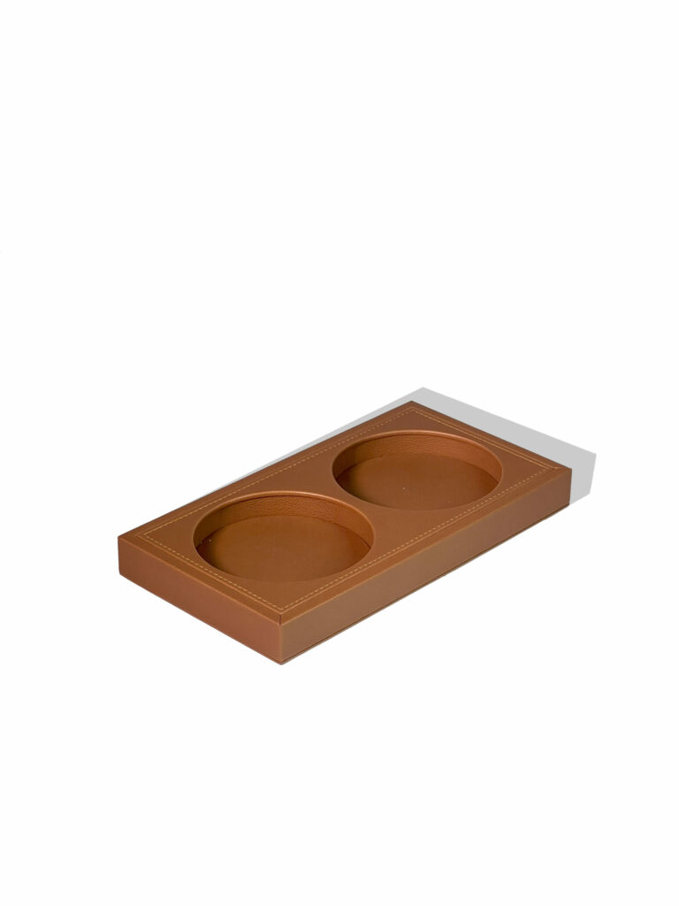 Leather Tray Camel Color – Compact Minimalist Organizer
