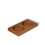 Qirmez Leather Tray Camel Color-For 2