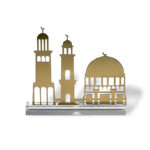 Madinaty Metal Mosque with Acrylic Base -Large
