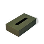 Qirmez Leather Rectangle Tissue Box Forest