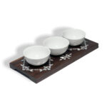 Anbar Tray With 3 Bowls