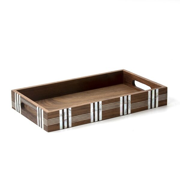 alt="wood and mother of pearl tray"